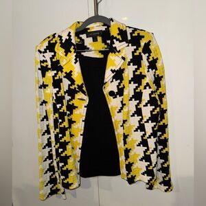 St John Skirt Suit 🟡⚫️